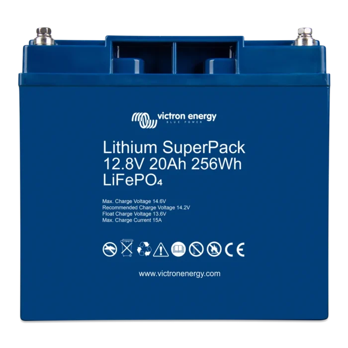 Lityum SuperPack Akü 12.8V 20Ah 256Wh (ön)